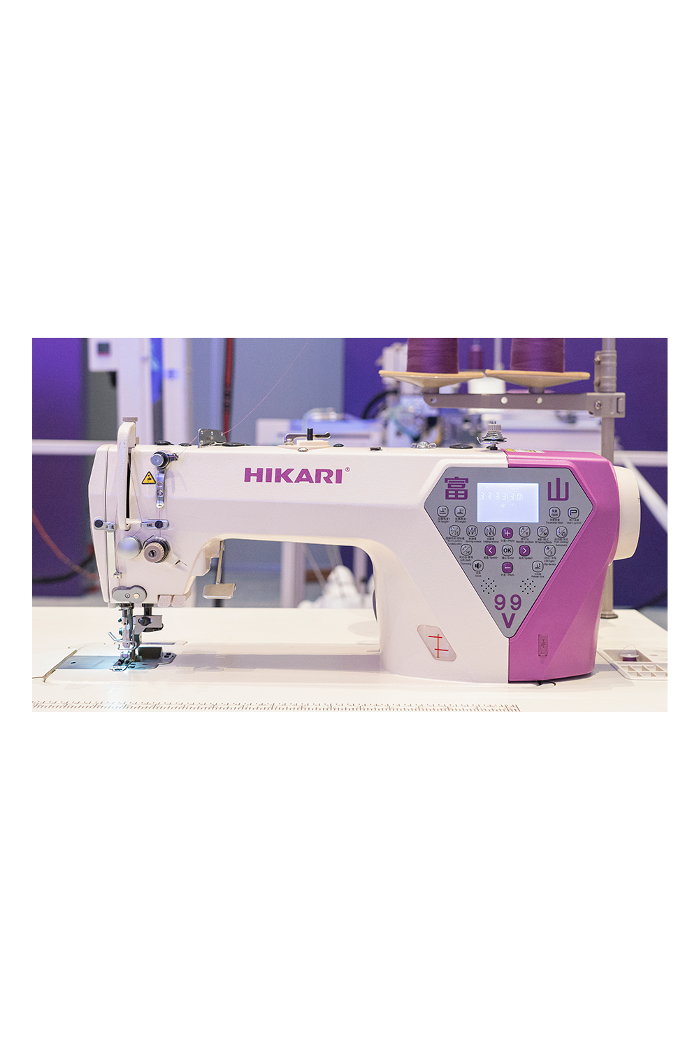 Hikari new generation of intelligent edge-cutting lockstitch sewing