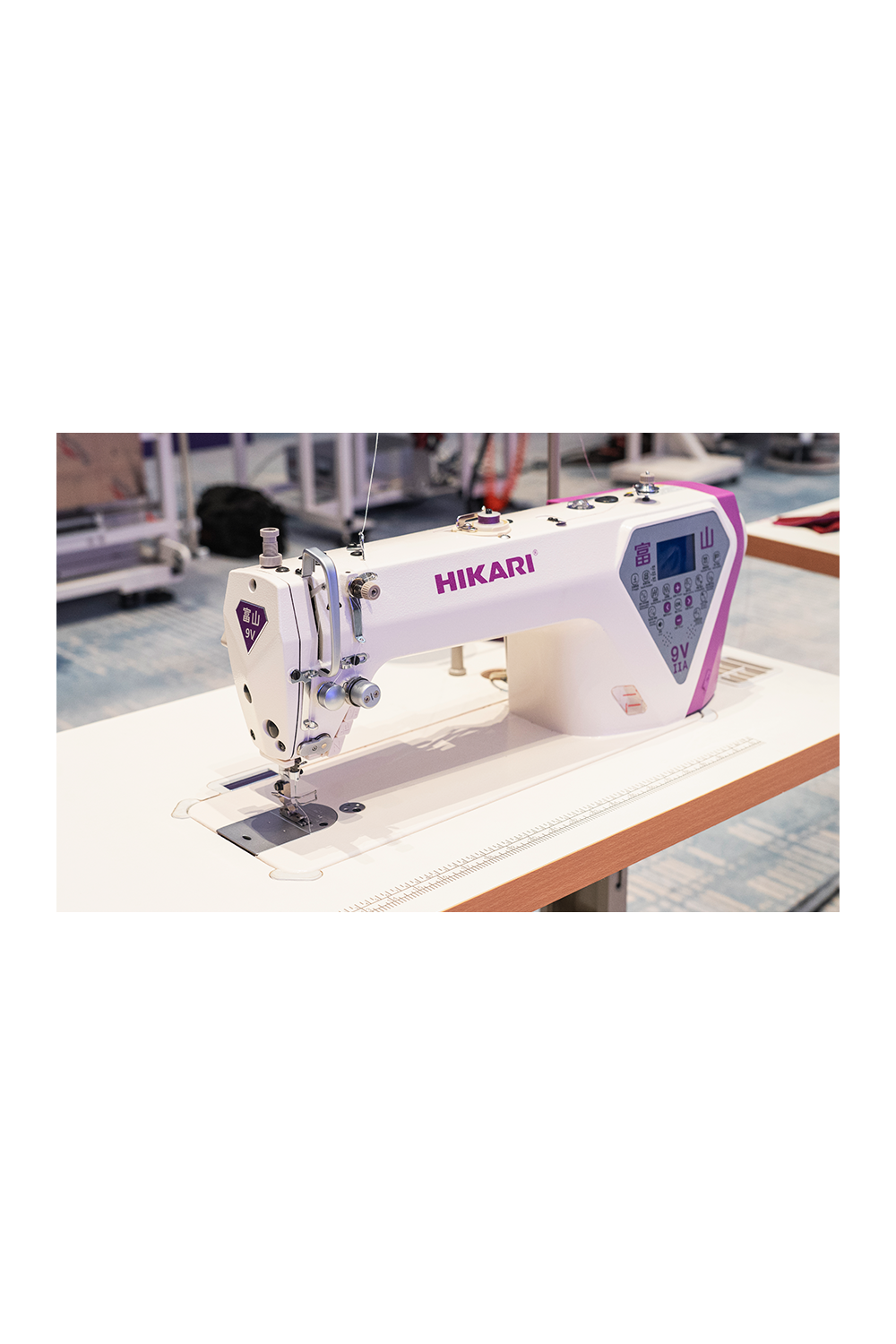 Hikari new generation of intelligent lockstitch sewing machine